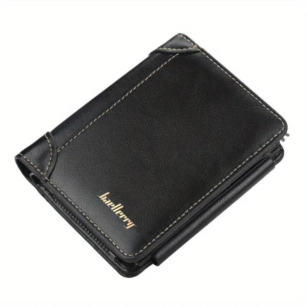 Men’s Secure Triple-Fold Wallet