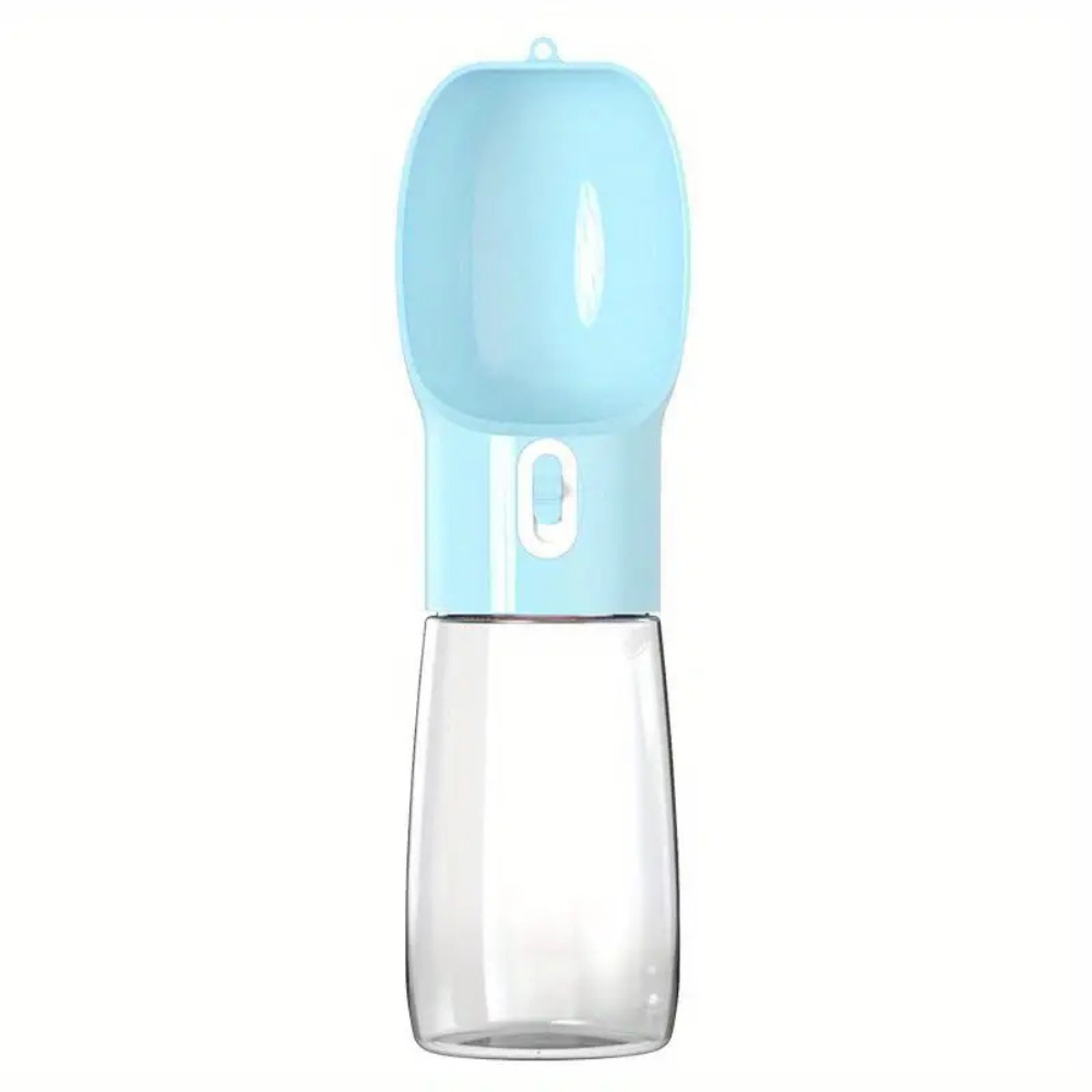 Travel Water Bottle with Built-In Bowl for Dogs