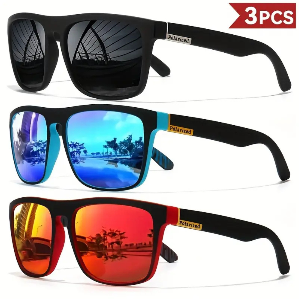 Pack of 3 Polarised Sunglasses