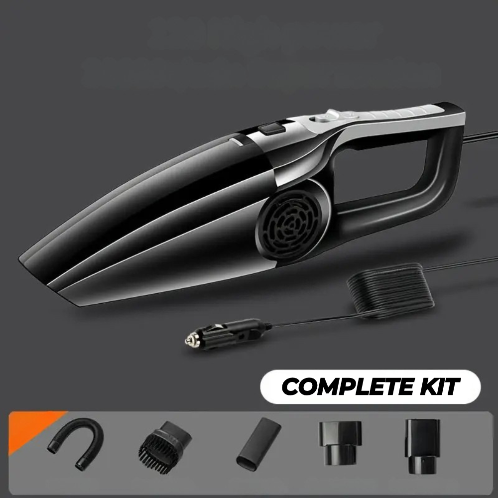 Compact dual-use car vacuum