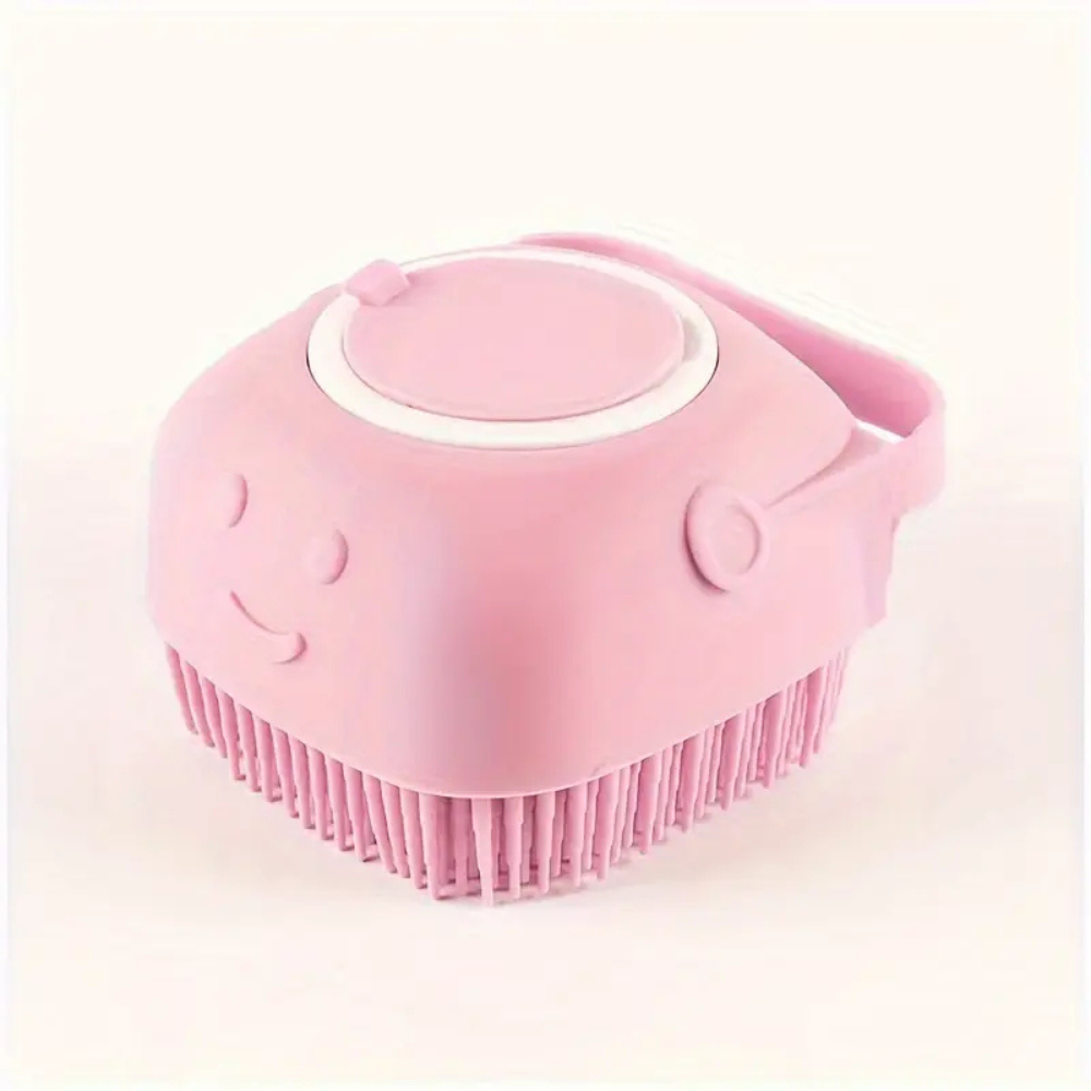 Silicone Bath Brush for Dogs and Cats