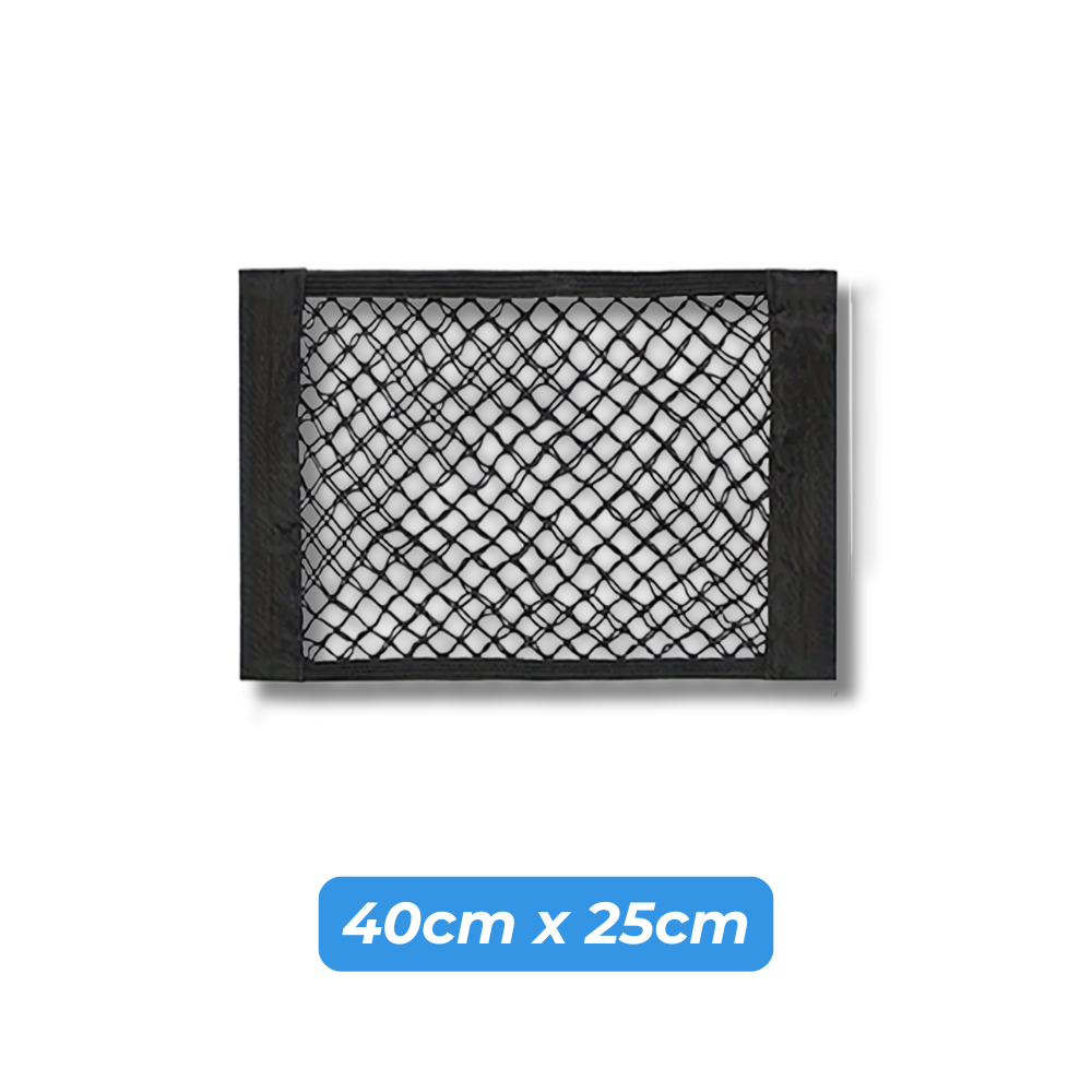 NetEase – Universal Car Mesh Net Organizer with Adhesive Backing
