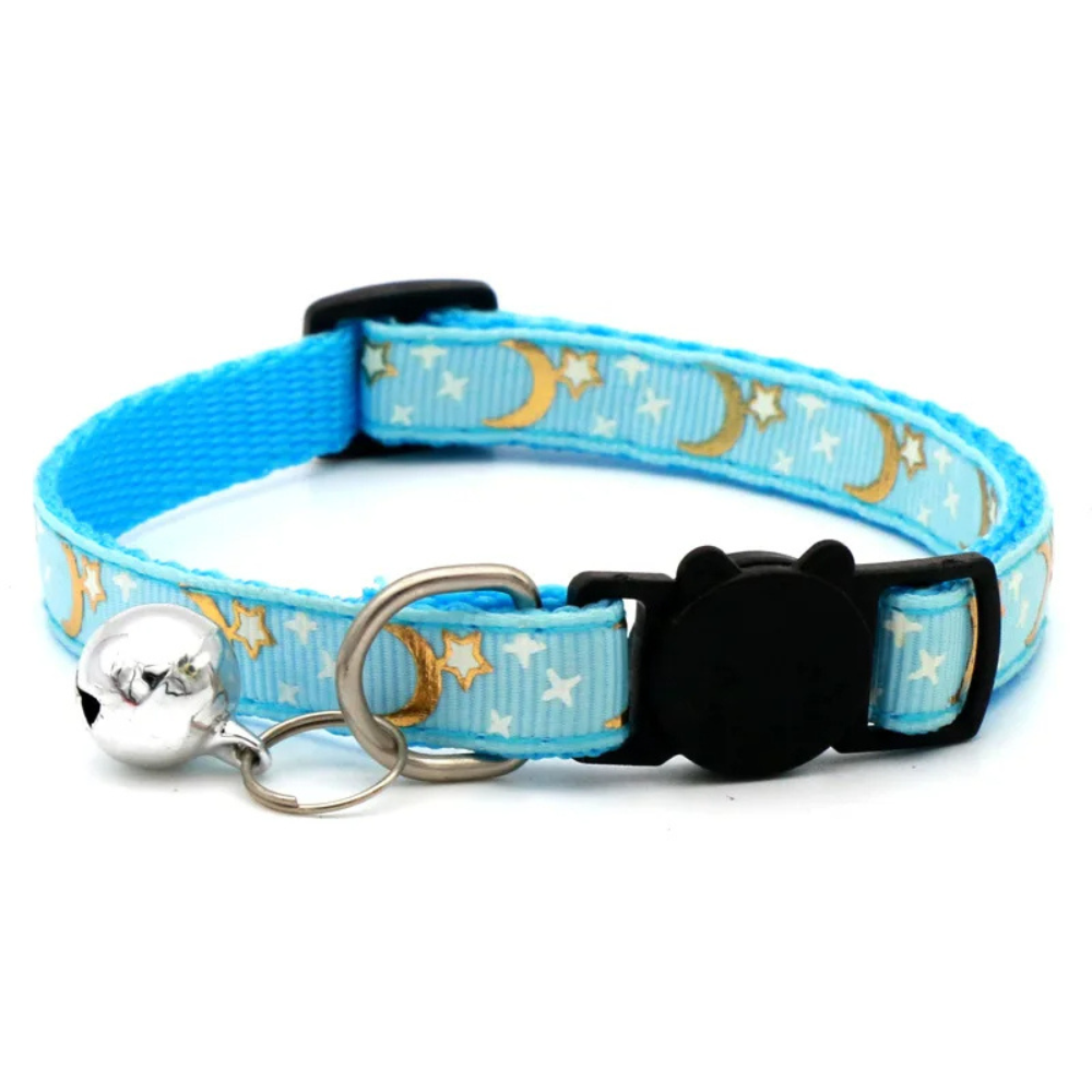 Adjustable Safety Cat Collar with Bell
