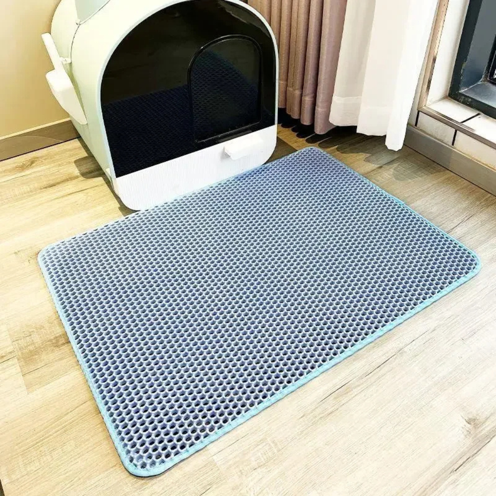 Double-Layer Cat Litter Trapping Mat