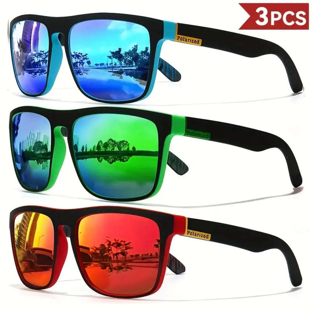Pack of 3 Polarised Sunglasses