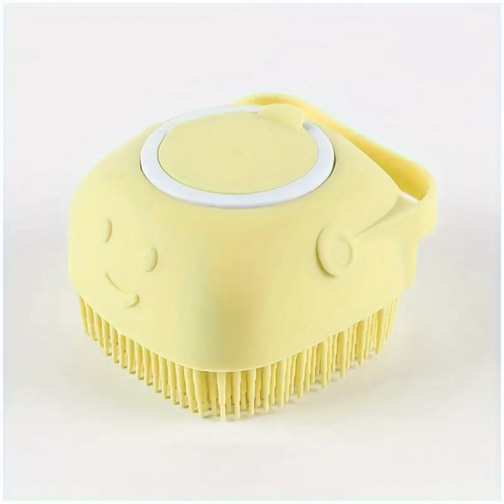 Silicone Bath Brush for Dogs and Cats