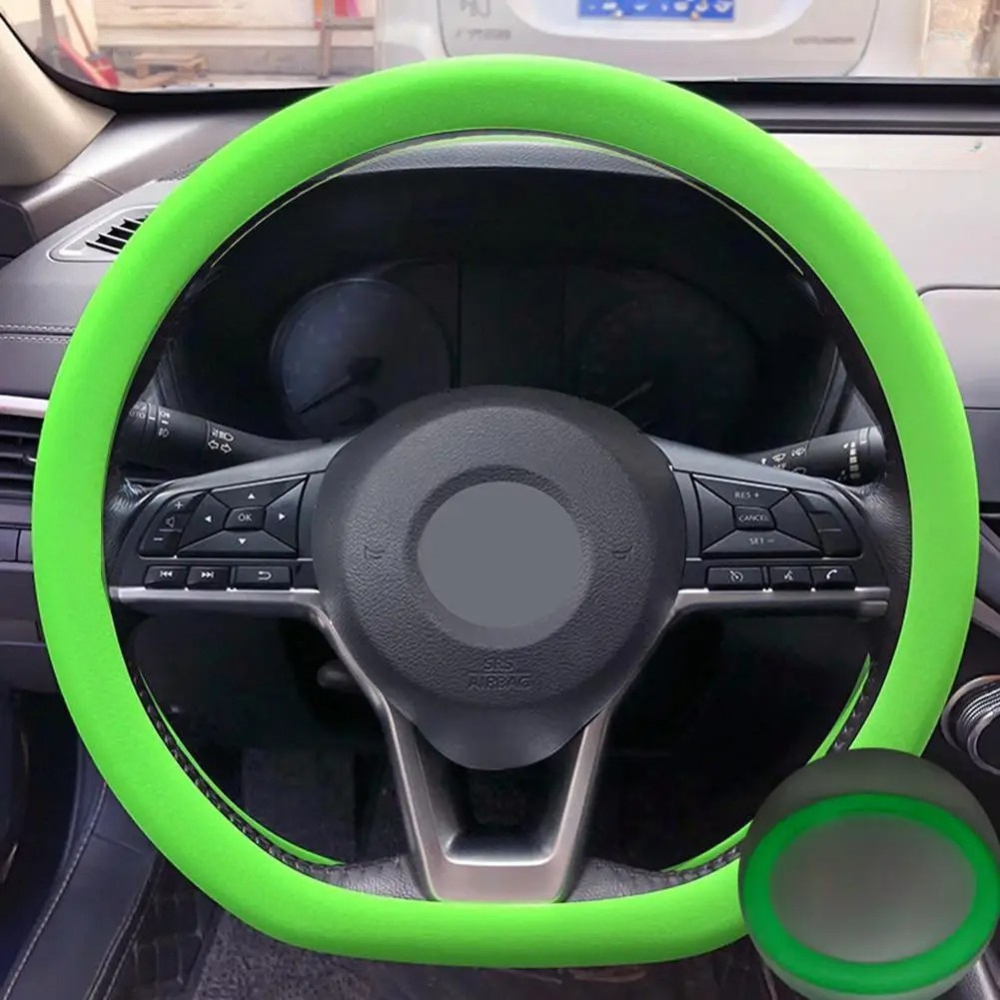 SteerGrip – Non-Slip Silicone Steering Wheel Cover