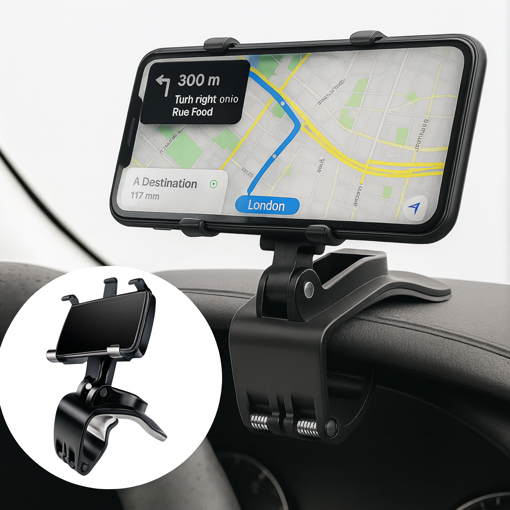 AutoClip PRO – Phone mount for dashboard