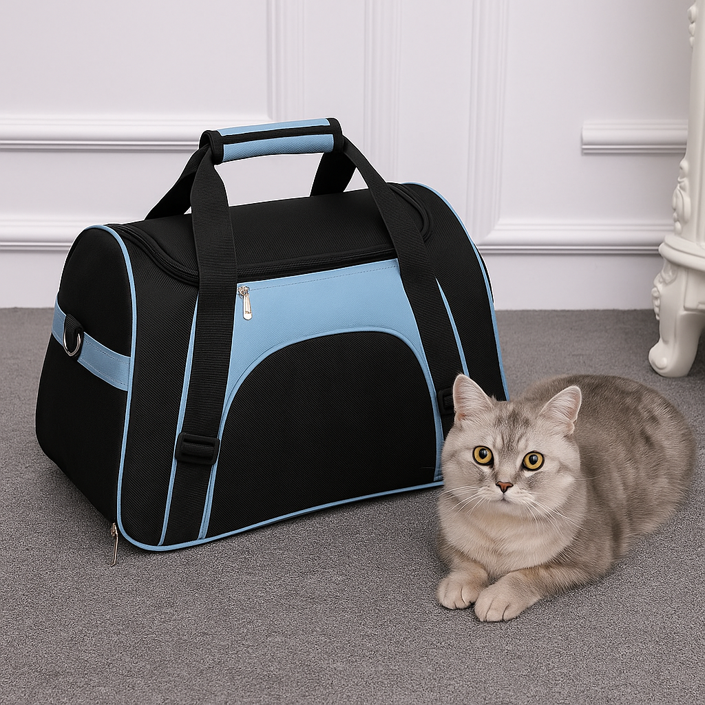 Foldable Carrier Bag for Cats and Small Pets