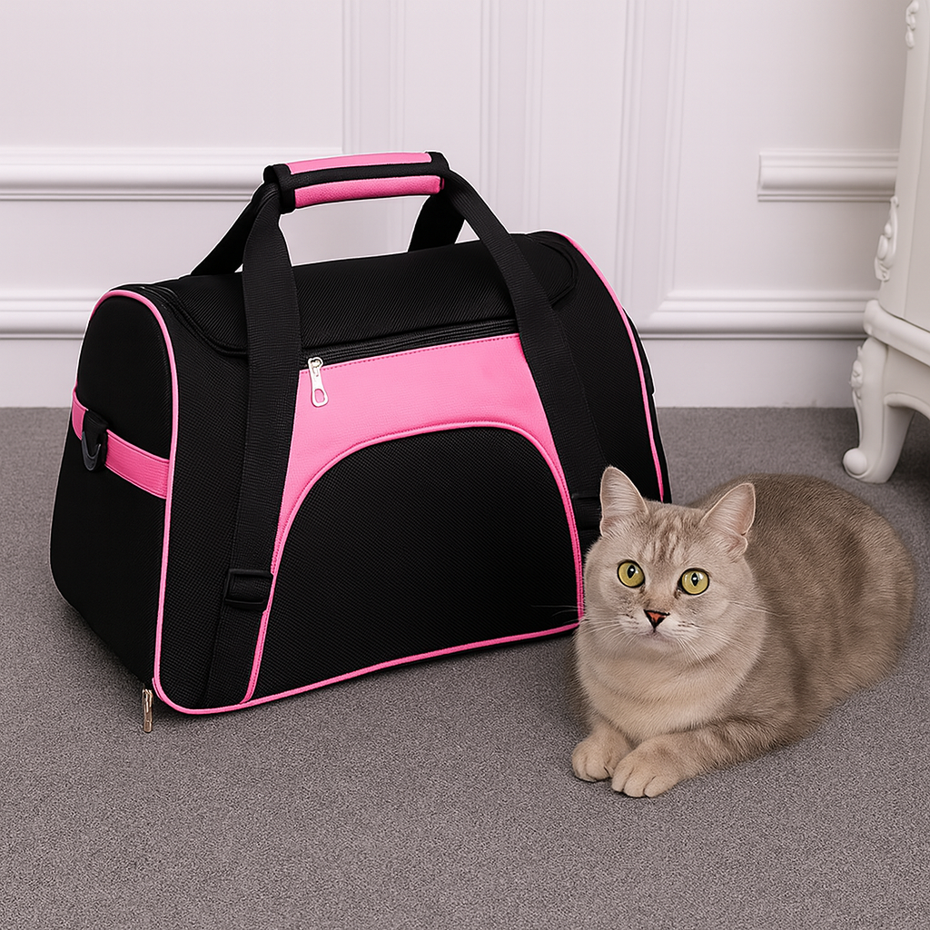 Foldable Carrier Bag for Cats and Small Pets
