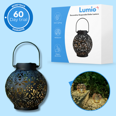 Decorative &amp; Waterproof Hanging Solar Lantern