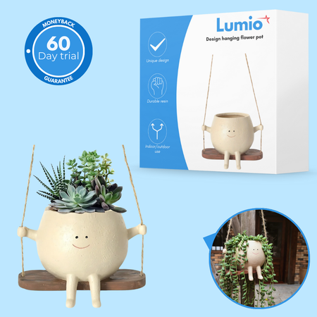 Designer hanging flower pot for a unique look