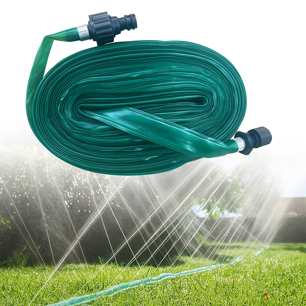 AquaJet - Garden sprinkler hose with water jets
