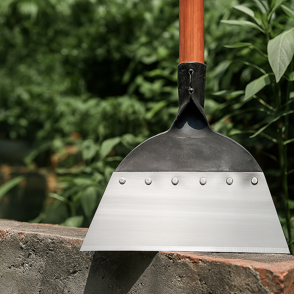 Multifunctional cleaning shovel