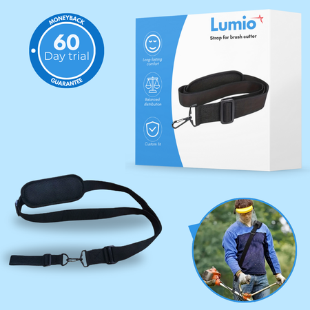 Adjustable Harness Strap for Brush Cutter, Comfort and Weight Distribution