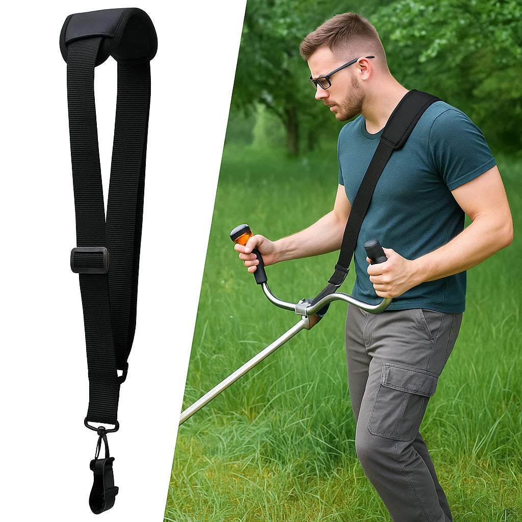 Adjustable Harness Strap for Brush Cutter, Comfort and Weight Distribution